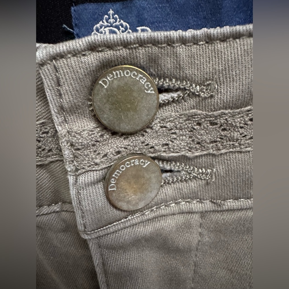 Democracy Absolution Lace Trimmed Cargo Pants - Picture 5 of 10